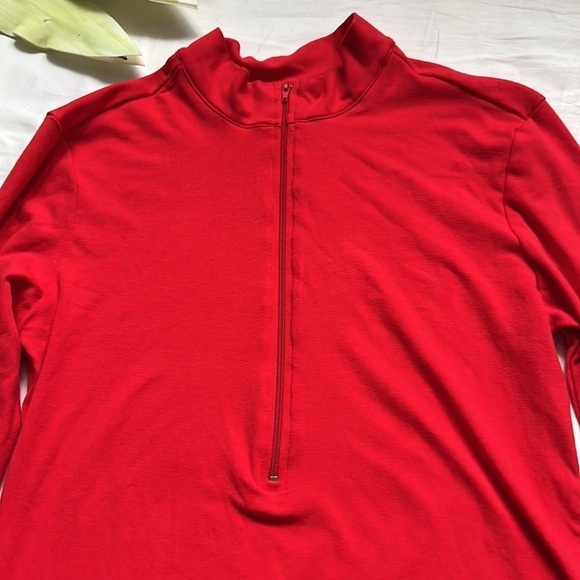 NWT MANGOPOP Long Sleeve Mock Turtle Neck Zip Up Bodysuit - Picture 5 of 10